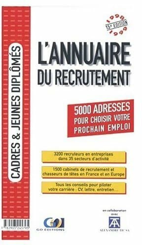 L'annuaire du recrutement 1998/99 - Collectif