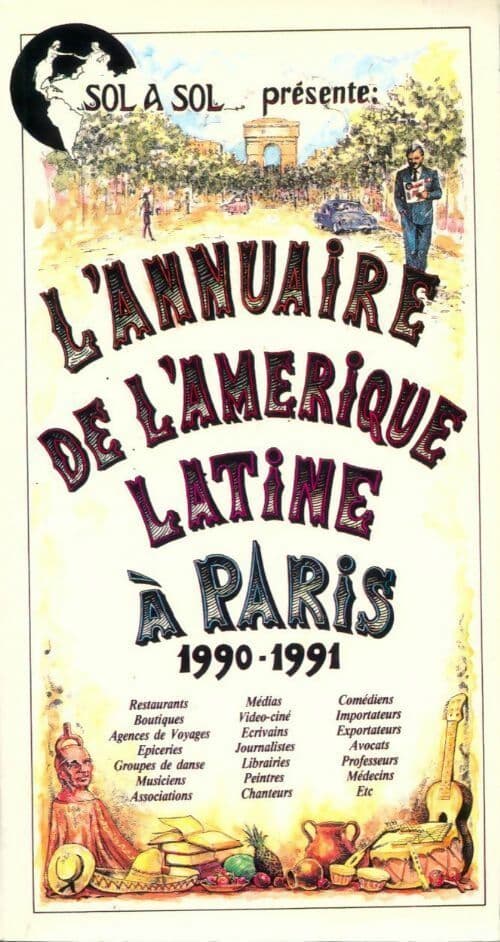 L'annuaire de l'Amérique latine à Paris 1990-1991 - Collectif
